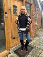 Black Trim Detail Knit Sophie